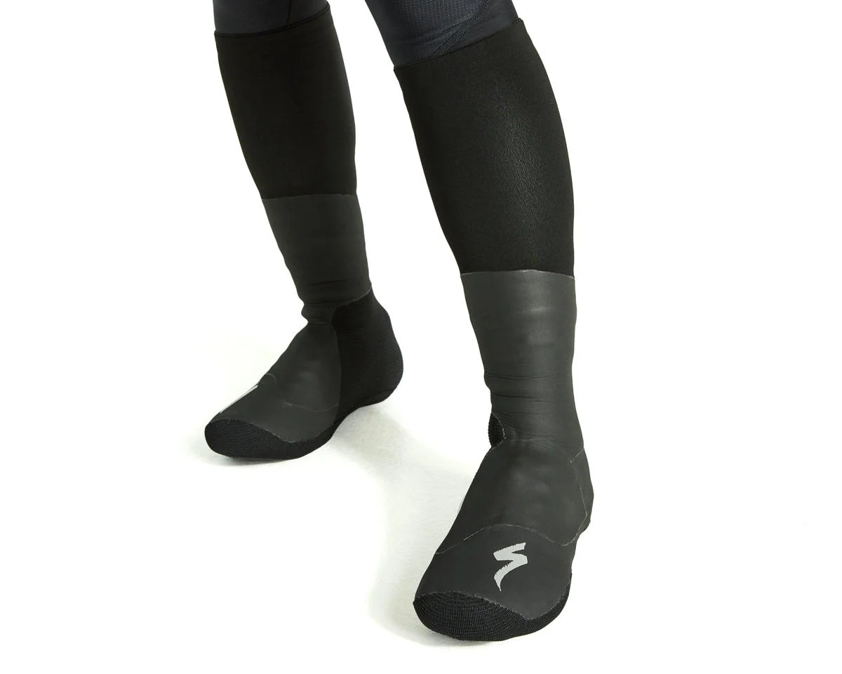 Specialized Neoprene Tall Shoe Covers (Black) (XS/S)